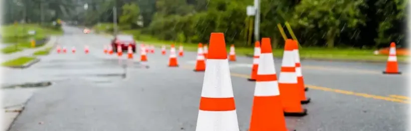 traffic cones